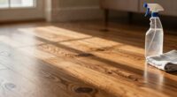 removing hardwood floor haze