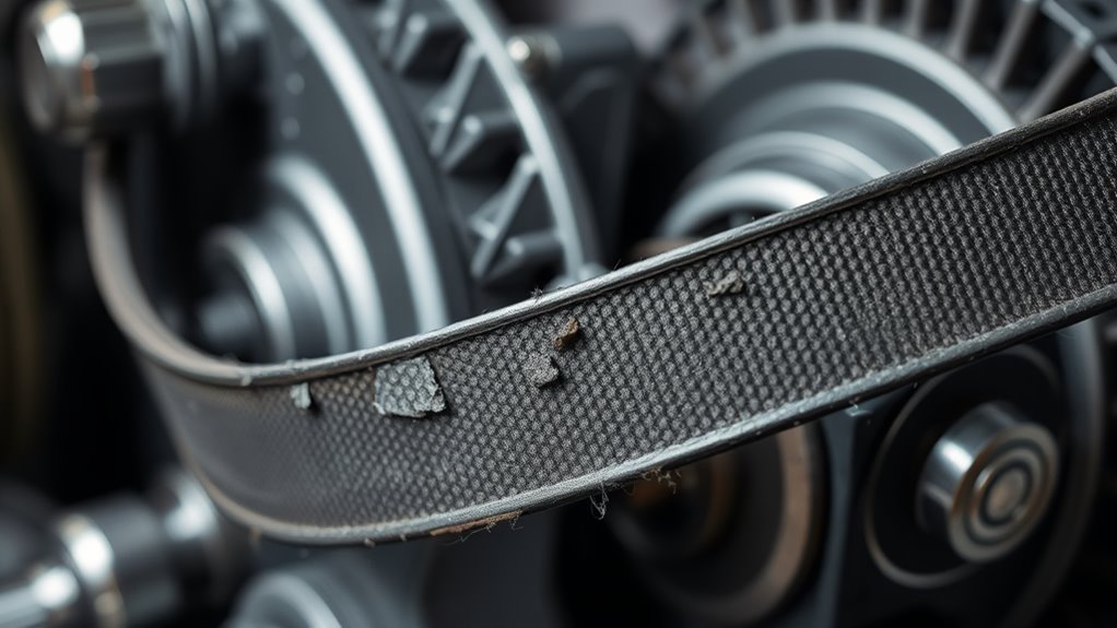 replace vacuum belt carefully