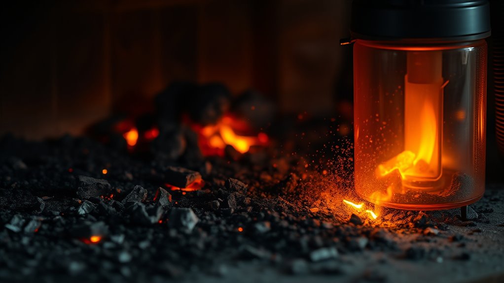 residual embers pose risks