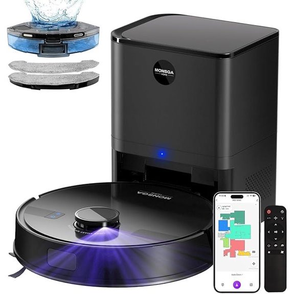 MONSGA Robot Vacuum and Mop Combo