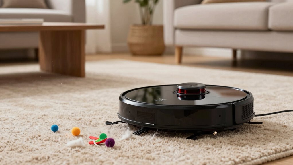 robot vacuum stuck pattern