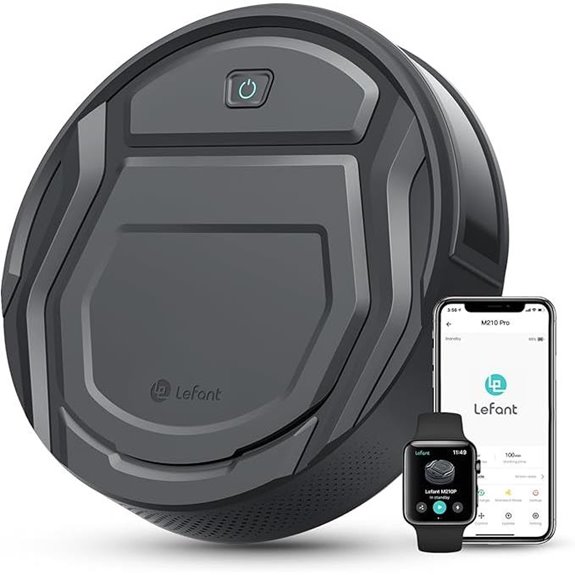 Lefant M210P Robot Vacuum with App & Alexa Control