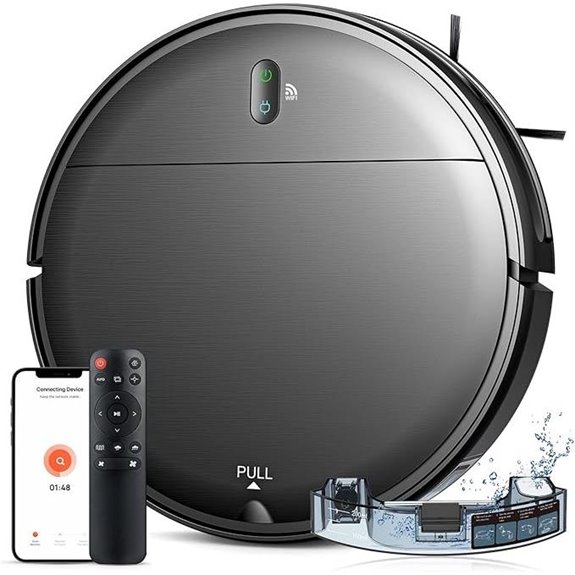 Robot Vacuum and Mop Combo with App Control