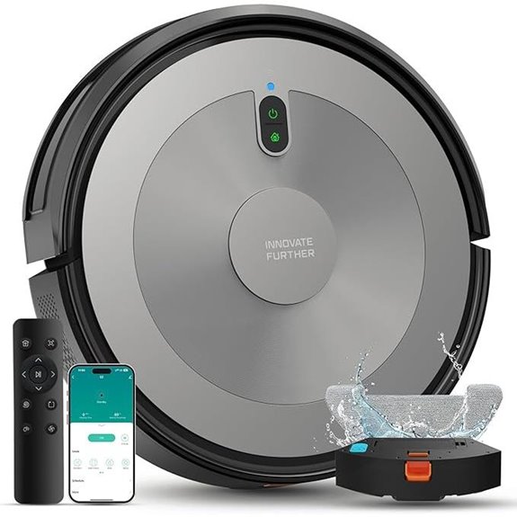 3-in-1 Robot Vacuum and Mop with App Control