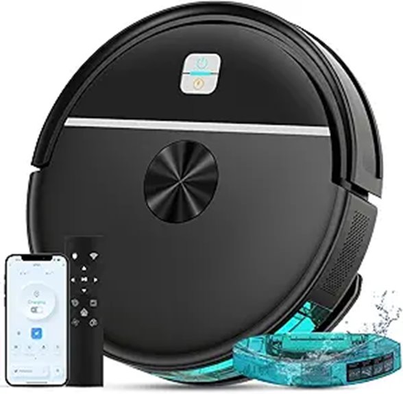 ECOHOME 2-in-1 Robot Vacuum and Mop (3500Pa)