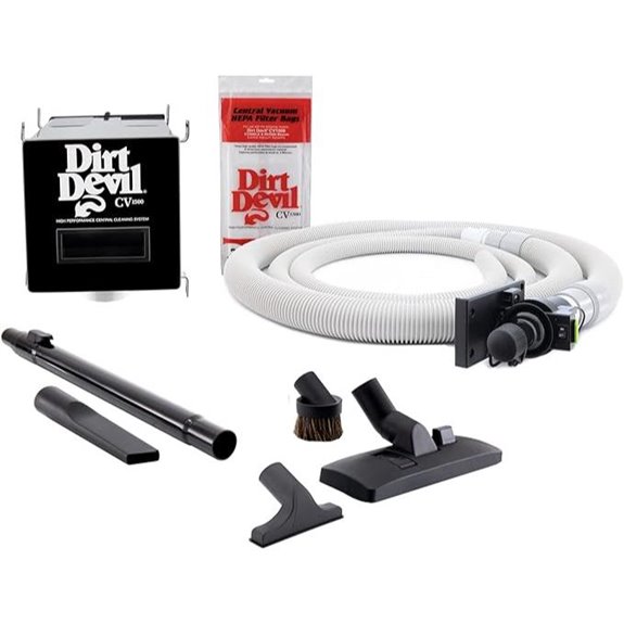 RecPro RV Central Vacuum System with Retractable Hose
