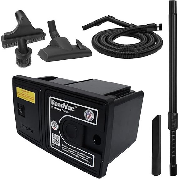RV Central Vacuum System with Hose & Tools