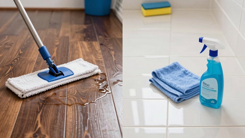 safe floor disinfecting methods