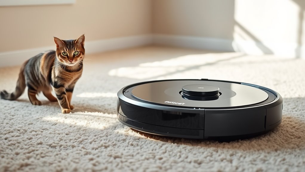 safe pet vacuum operation