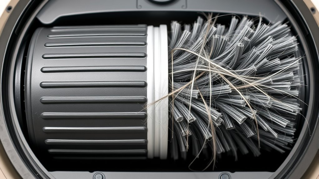 select suitable brush roll