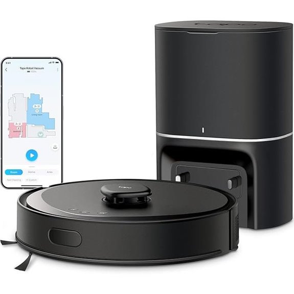 Tapo LiDAR Robot Vacuum and Mop with Self-Emptying