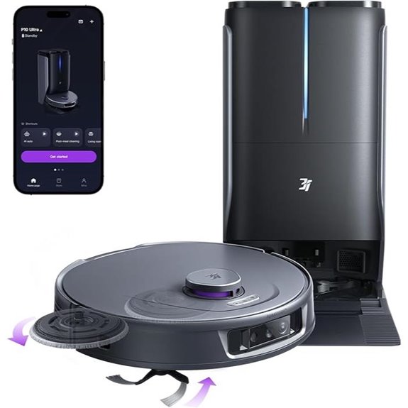 3i P10 Ultra Robot Vacuum & Mop (Self-Emptying LiDAR)