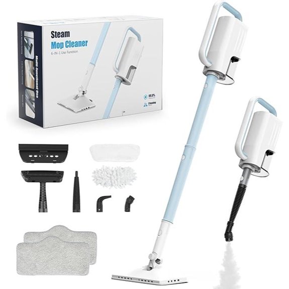 7-in-1 Steam Mop with Removable Tank