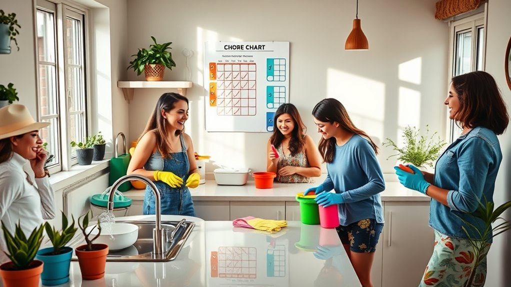 shared chores and accountability