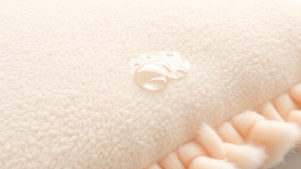 signs of moisture penetration