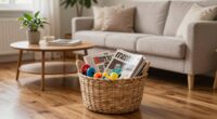 single basket decluttering technique