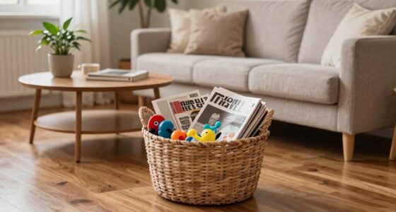 single basket decluttering technique