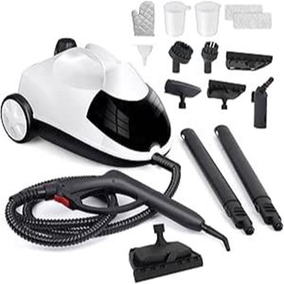 Portable 6-in-1 Steam Cleaner with Accessories