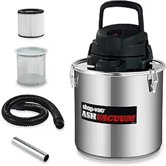 Shop-Vac 4-Gallon Ash Vacuum with HEPA Filter