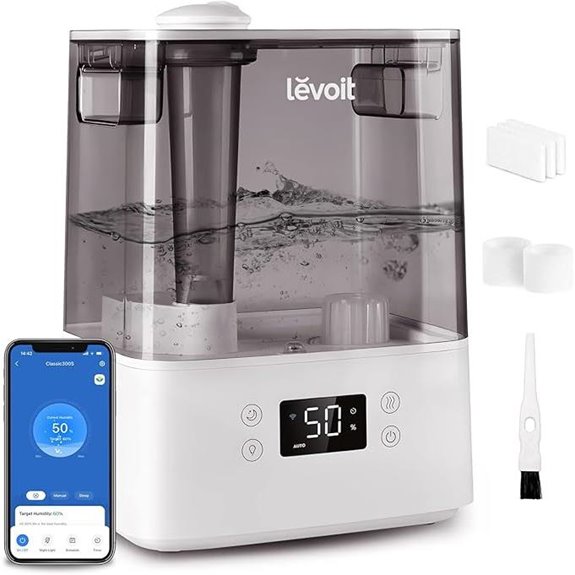 Levoit 6L Cool Mist Humidifier with App & Voice