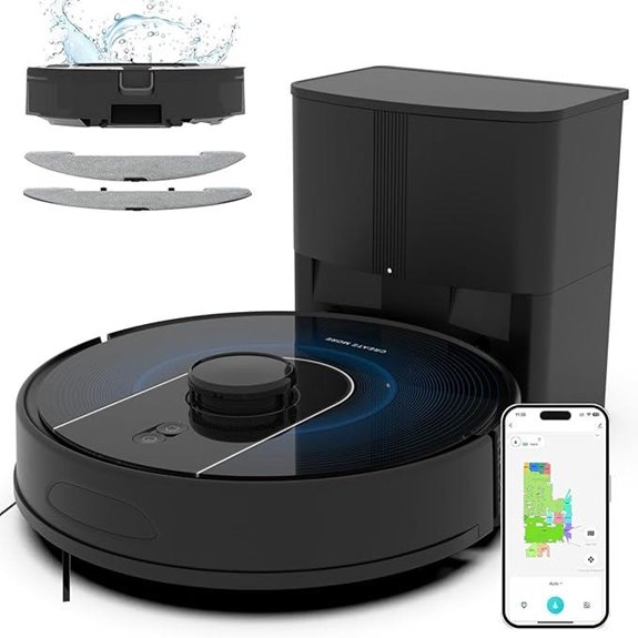 Bagotte Robot Vacuum and Mop with Smart Navigation