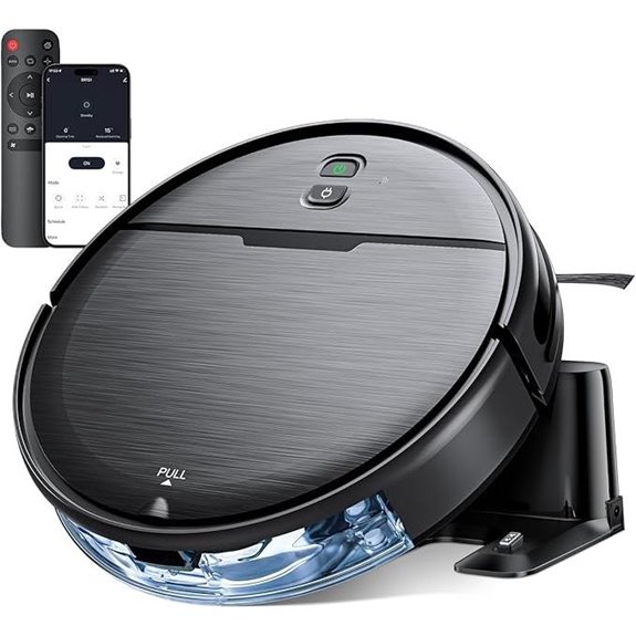 Robot Vacuum & Mop Combo with App & Voice Control