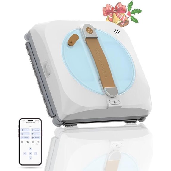 Window Cleaning Robot with App Control & Edge Detection