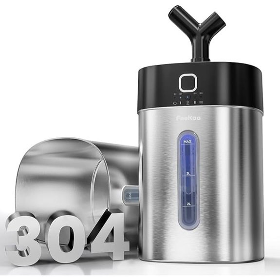 Feekaa Stainless Steel Cool Mist Humidifier 1 Gal