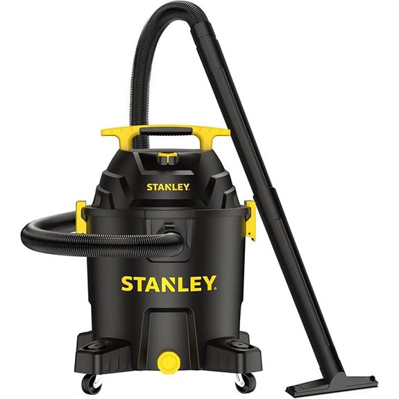 STANLEY 10 Gallon Wet Dry Vacuum with 6 HP