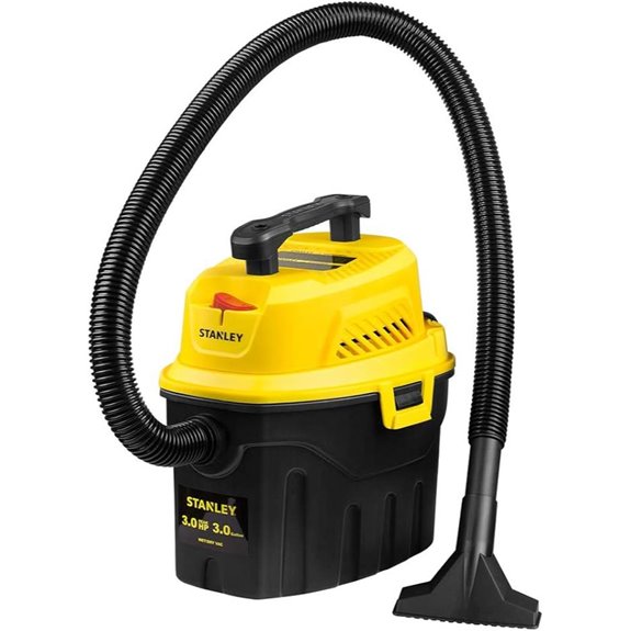 STANLEY 3-Gallon Wet Dry Shop Vacuum with 3 HP