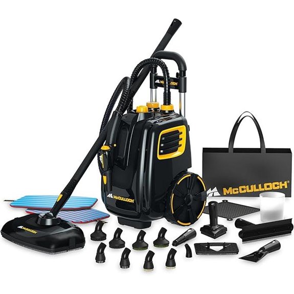 McCulloch MC1385 Steam Cleaner with 23 Accessories