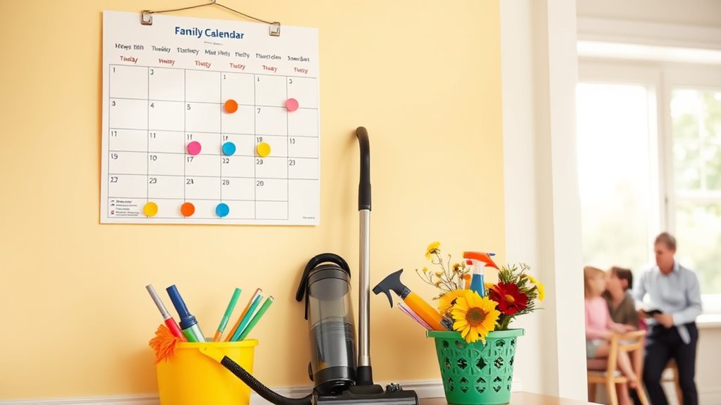 structured weekly cleaning plan