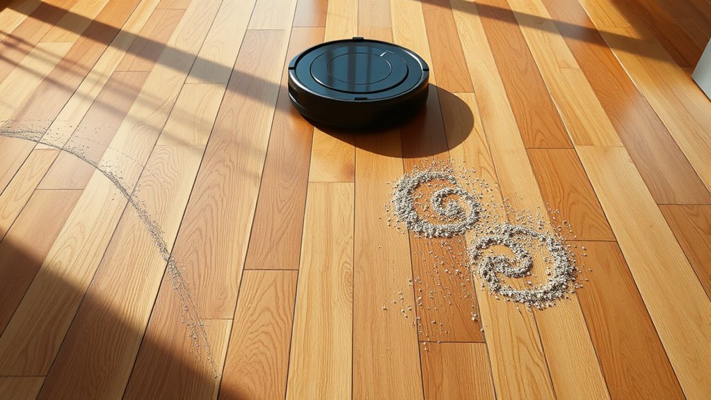 systematic patterns ensure efficient cleaning