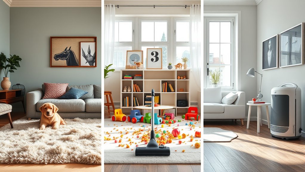 tailored household vacuuming schedule