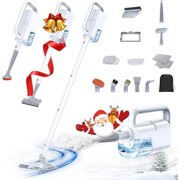 LABIGO 10-in-1 Steam Mop & Handheld Steamer