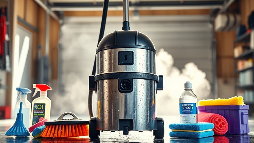 thorough cleaning and maintenance