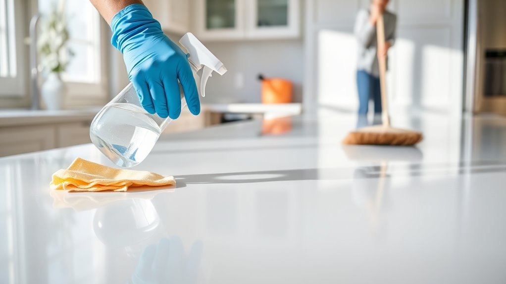 thorough cleaning proper disinfectant application