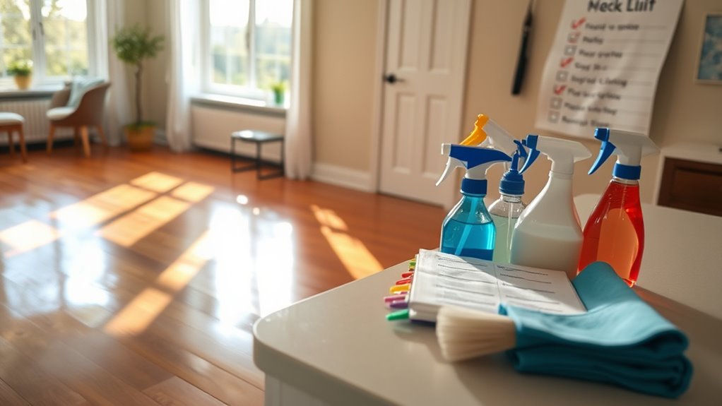 thorough move out cleaning checklist