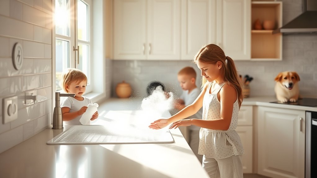 thorough rinse and ventilate