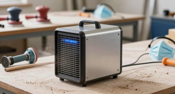 top air scrubbers for dust