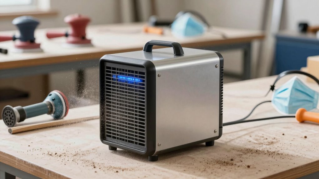 top air scrubbers for dust