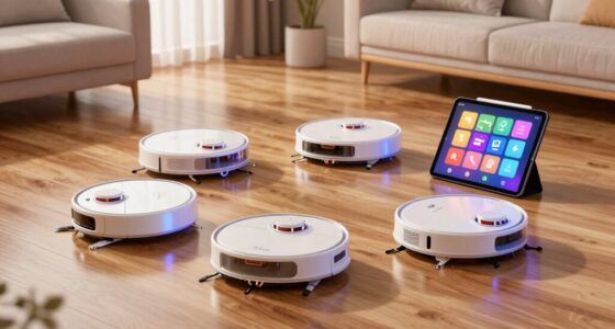 top app controlled robot vacuums