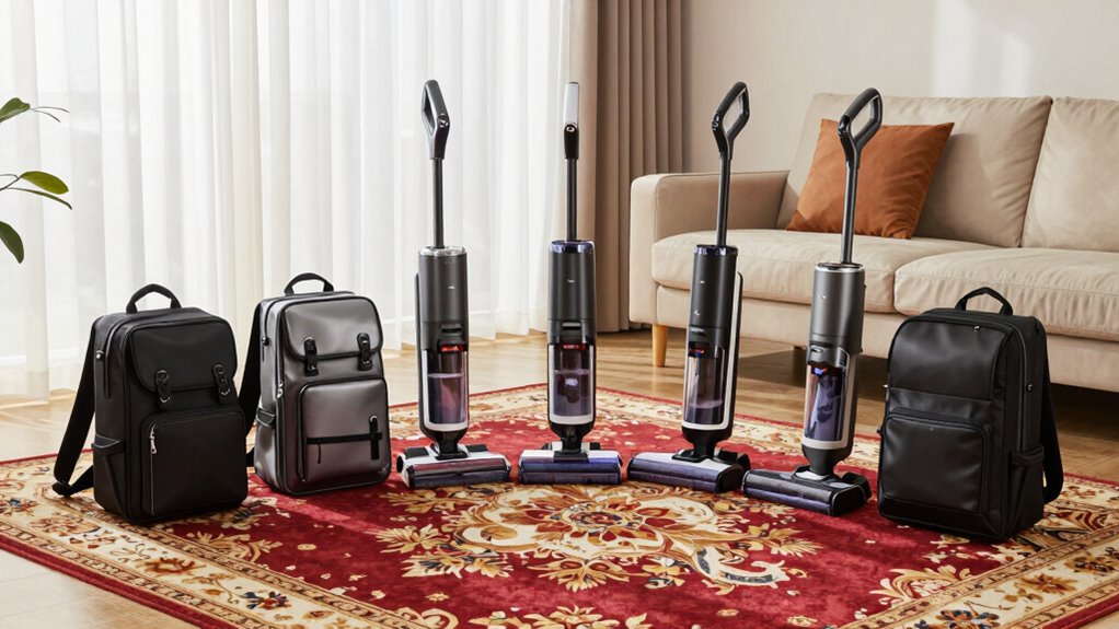 top backpack rug vacuums