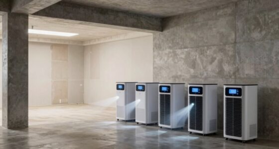 top basement air scrubbers