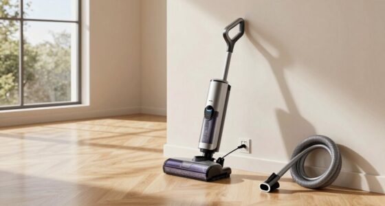 top central vacuum picks