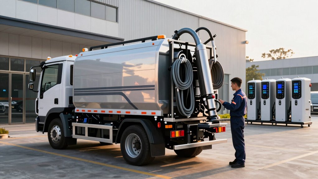 top central vacuum systems