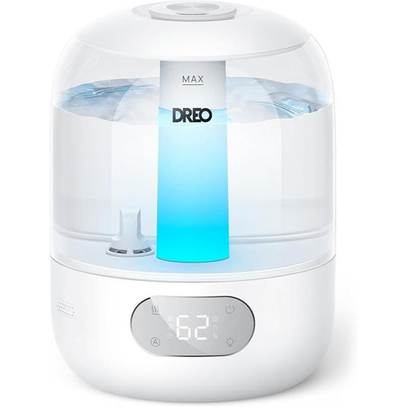 Dreo 3L Top Fill Humidifier with Night Light