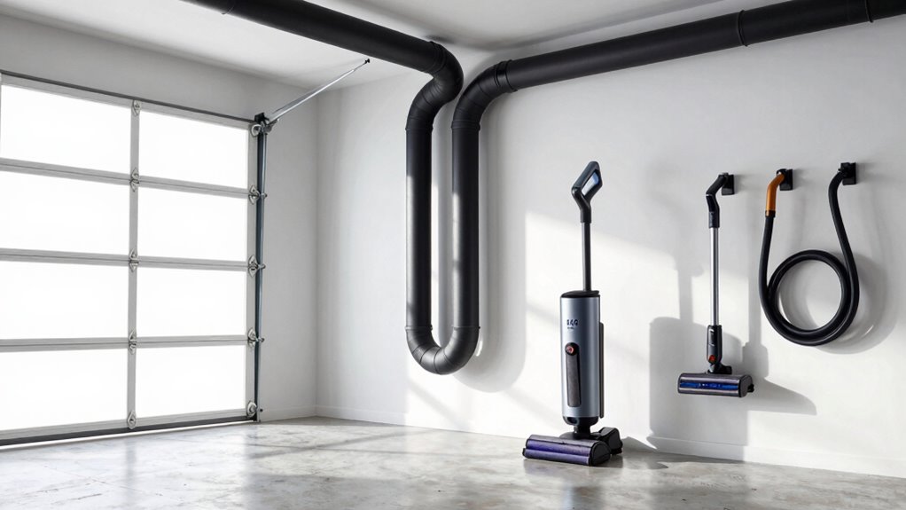 top garage vacuum systems