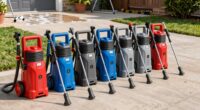 top heavy duty pressure washers