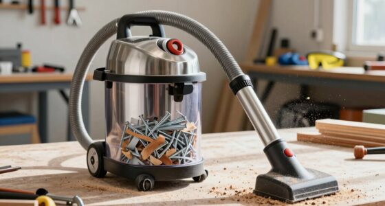 top nail and debris vacuums